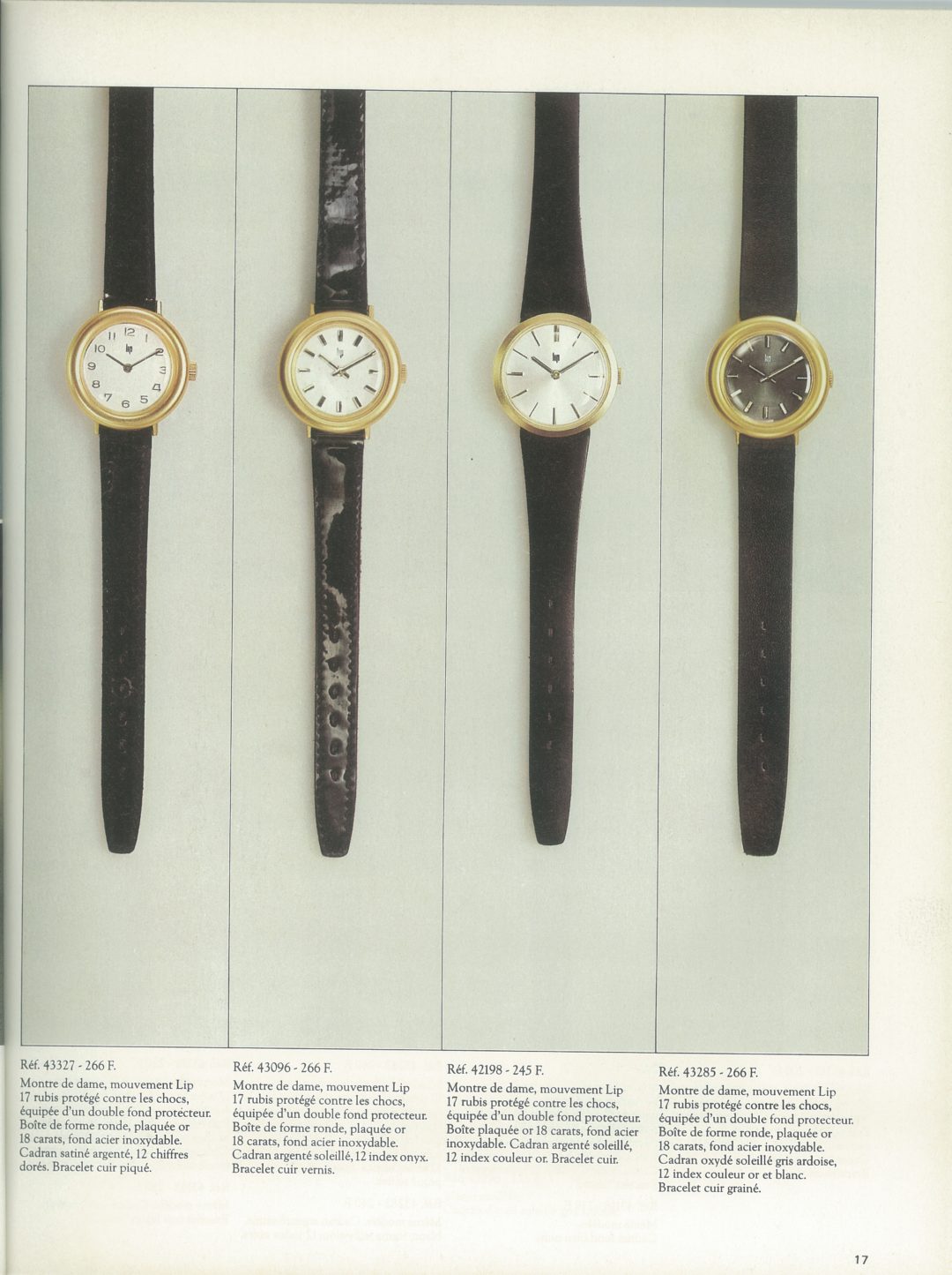 TIGE ET COURONNE REMONTOIR DORÉE MONTRE LIP 148 - 184 STOCK