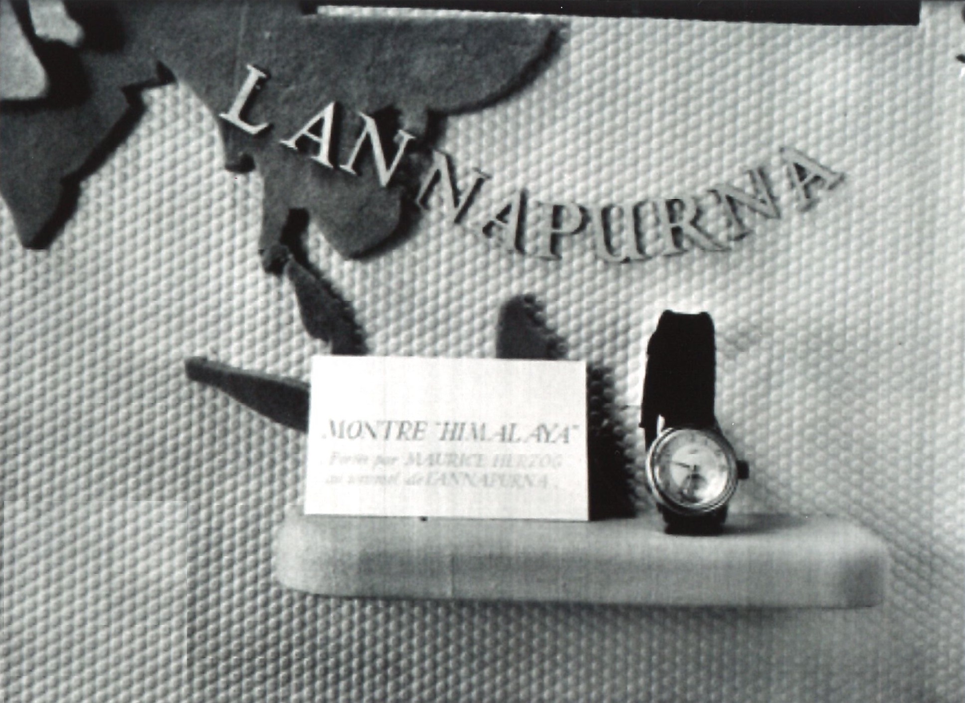 Montre Lip pré-himalaya Maurice HERZOG 1950 exposition @SHL