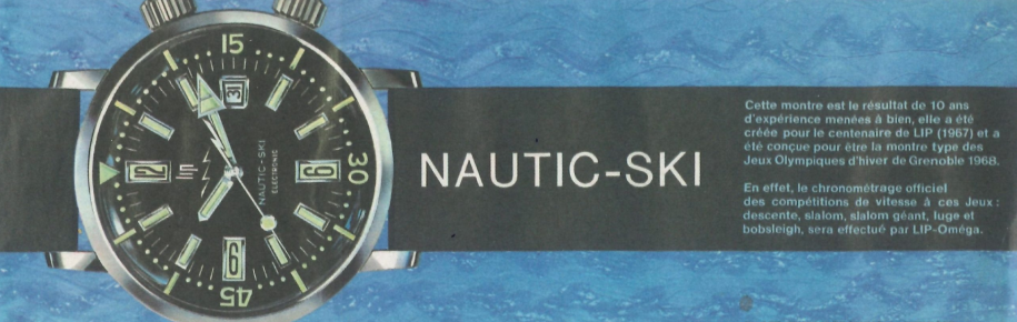 1967 : Le centenaire de LIP et la naissance de la Nautic-Ski