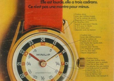 1969 : Publicité MINILIP